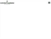 Tablet Screenshot of covent-garden.nl